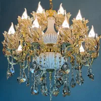 لوستر شانـ‌ـزده شعله/تعویض لوستر کهنه با نو