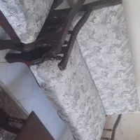 مبل ۶نفره استیل چوب راش
