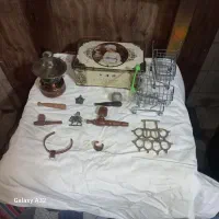 همه باهم ۱۴۰۰ جعبه فلزی انگلیسی دستبند مسی قدیمی