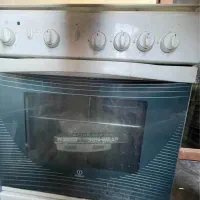 گاز ایندوزیت چهار شعله ایتالیا با فر و فندک دار/