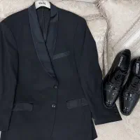 کت تک برند هاکوپیان و کفش ست
