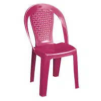 صندلی پلاستیکی ناصر 35عدد آبی رنگ