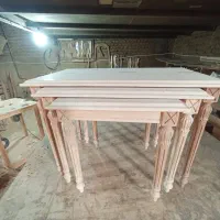میز عسلی سه تکه جلومبل
