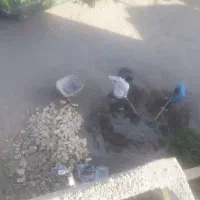 استا بنا گچکاری ولکه و تخریب کار اکیپ و استابنا