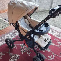 کالسکه دلیجان مدل بنیتا دسته دوطرفه