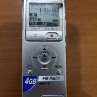پخش کننده ام پی تری و ضبط صدای خبرنگاری ۴ گیگ