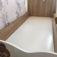تخت نوجوان با دو کشو بزرگ زیر تخت