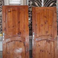 درب چوبی