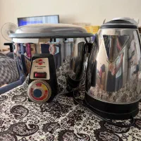 پلو پز ۸ کیلویی پارس خزر + کتری برقی ( رایگان)