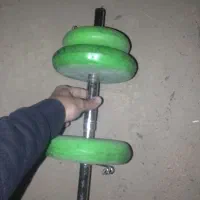 دمبل با وزنه