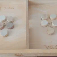 شوتبال کامل چوب،۲نفره