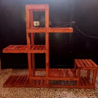 استند گل چوب نراد