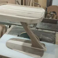 میز عسلی تمام چوب گردو