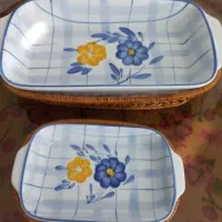 مرغ خوری گل پنبه دو عدد سایز بزرگ و سایز کوچیک