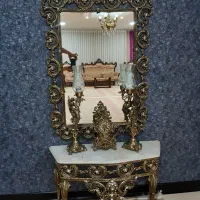 آئینه و کنسول برنز