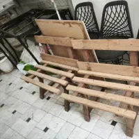 صندلی چوبی مناسب بالکن و رستوران و کافه