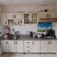 کابینت فلزی همراه با سینک وسنگ رومیزی