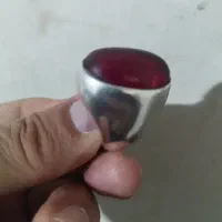 انگشتر نقره عتیقه عرب سوار پنبه ای
