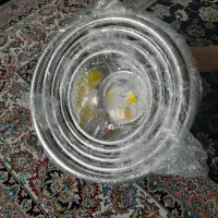 لگن استیل ۵ پارچه یونیک
