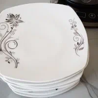بشقاب شیرینی خوری ۳ دست چینی و پیرکس