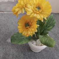 گلدون مصنوعی .جنس خارجی ..گلدون سرامیکی