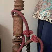 ۴عدد قلیون چوبی و مسافرتی معاوضه با سیلیکونی