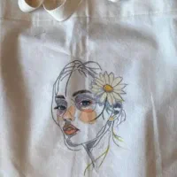 نقاش روی توت بگ و تیشرت به سلیقه خود شما