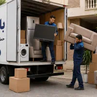 حمل بار و اثاثیه منزل همراه با کارگر