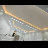 اجرای کناف و سقف کاذب و نور پردازی و طرح لاین نوری