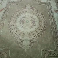 دو عدد فرش ۹ متری  یکی سالم یکی یکم سوختگی جوزعی
