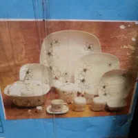 سرویس چینی 54 پارچه زرین