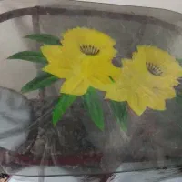 میز ناهار خوری پایه فلزی ۴ نفره