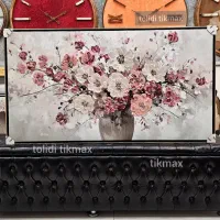 تابلو نقاشی بوم طرح گل‌وگلدون کد۲۳۵ سایزبزرگ