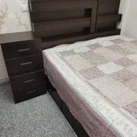 سرویس خواب دونفره چوبی بدون تشک|تخت و سرویس خواب|تهران, شهرک کوهسار|دیوار