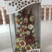 گل خشک|گل مصنوعی|نجف‌آباد, قلعه سفید|دیوار