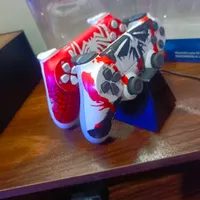 دسته ps4 طرح با پایه شارژر /ps4 stand|کنسول، بازی ویدئویی و آنلاین|تهران, لشکر|دیوار