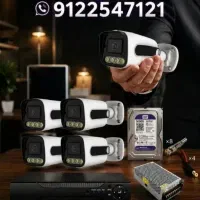 دوربین مداربسته  دستگاه dvr 4 کانال5مگاپیکسل