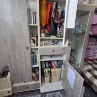 تخت جوان و به همراه کمدکتاب ولباس جوان