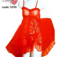 لباس زیر خواب شب زنانه کاستوم خدمتکاری ساتن