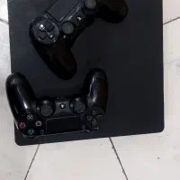PS4اسلیم 1ترا کپی خور دو دسته اصلی