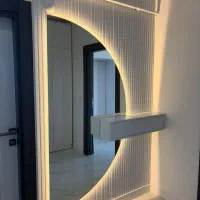 آینه قدی/دفرمه/بکلایت/دکوراتیو/آینه باشگاهی