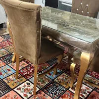 میزناهار خوری ۴نفره چوبی|میز و صندلی غذاخوری|یزد, |دیوار