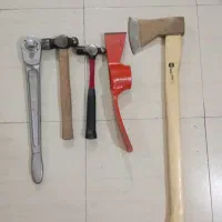 تبر آمریکایی .چکش.جغجقه