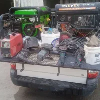 .جوشکاری .باموتوربرق.سیار.جوشکارهمراه برق