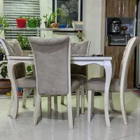 میز نهارخوری ۴نفره تمام چوب راش