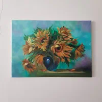 تابلو نقاشی رنگ روغن  و اکرولیک