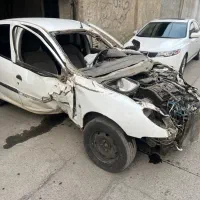 پژو 206 تیپ 5 1396 تصادفی