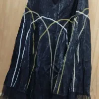 دامن زنانه سایز ۳۸ و پیراهن شاین مشکی سایز ۴۰