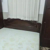 سرویس خواب دوکمدتخت خواب باتشک میزلباس آینه