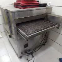 فر پیتزا ریلی دهانه70 طرح روژان و تعدادی وسایل